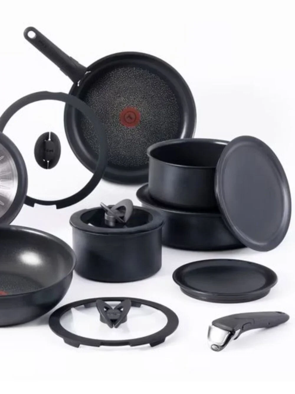 T-fal Ingenio Expertise Non Stick Cookware Set 14 Piece, Induction Oven Broiler